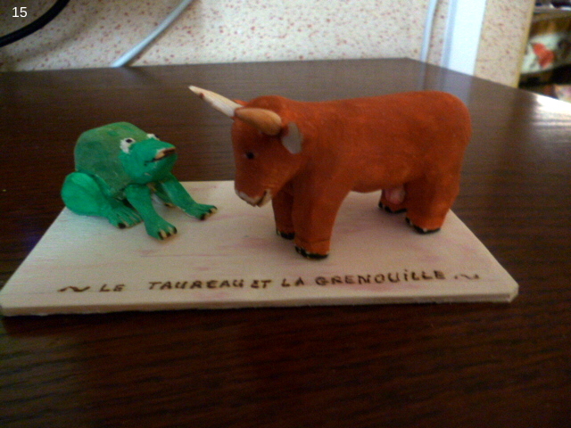 15la grenouille et le boeuf