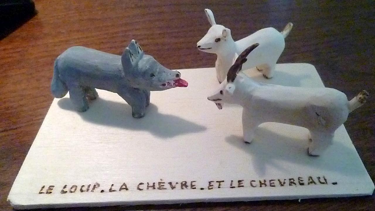 16le loup la chevre et le chevreau